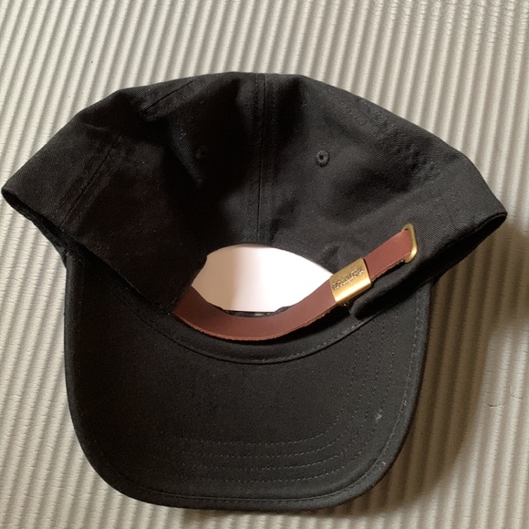 Ralph Lauren Double RL Black Baseball Cap - Picture 4 of 4